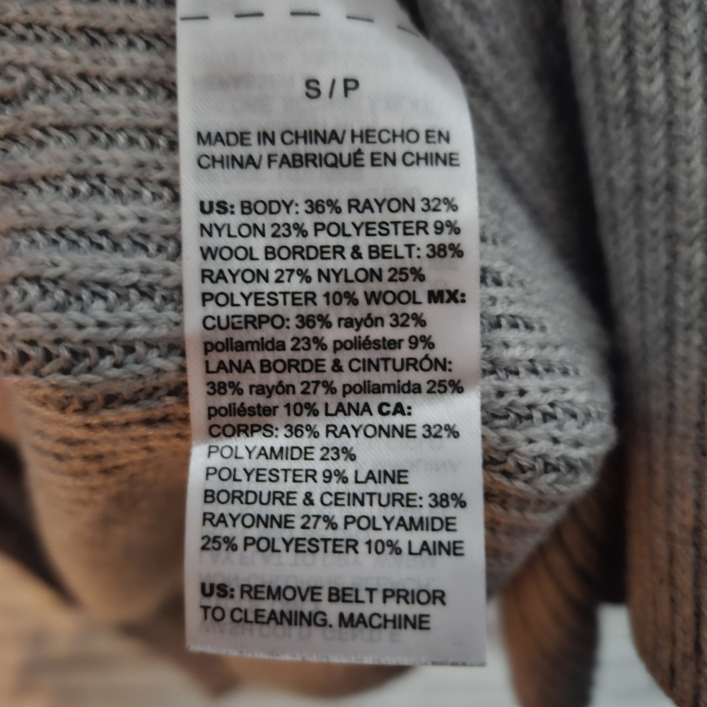 NWOT WHBM long button down cardigan size small - Picture 8 of 8